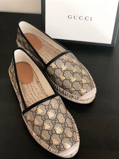 gucci bee espadrilles